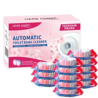 RV Dual Color & Dual Effect Automatic Toilet Bowl Cleaners Tablets (home essentials) 12 24 32 40 Pack Effective Cleaning