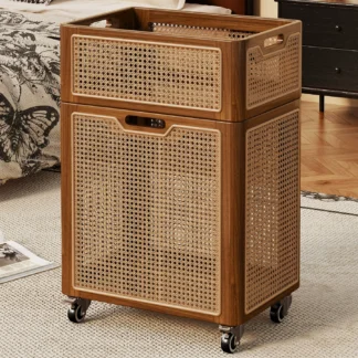 Stackable Wood Laundry Basket