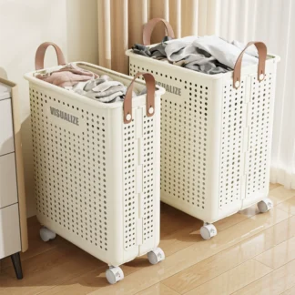 Slim Foldable Laundry Basket