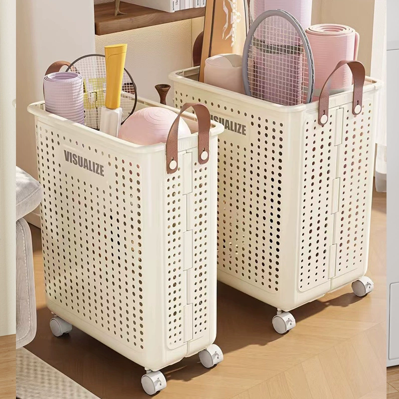 Slim Foldable Laundry Basket - Image 2