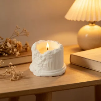 Vintage Pillar Scented Candle