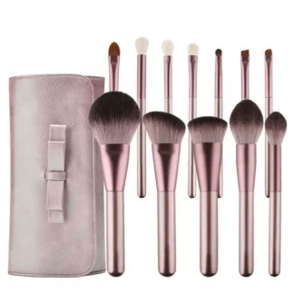 12-Piece Grape Tone Makeup Brush Set