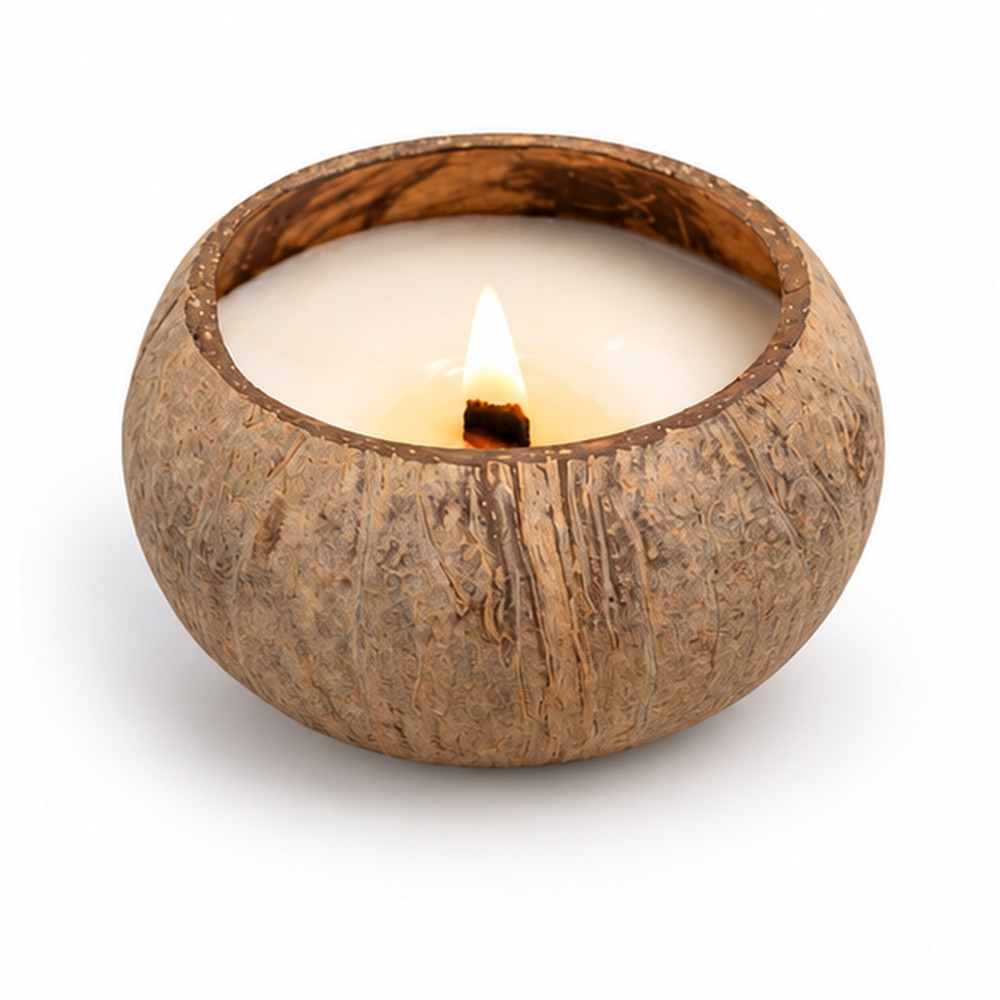 Coconut Shell Scented Candle
