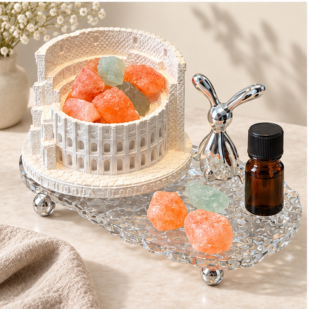 Roman Stone Aroma Diffuser lifestyle view